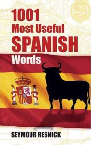 1001 Most Useful Spanish Words Book