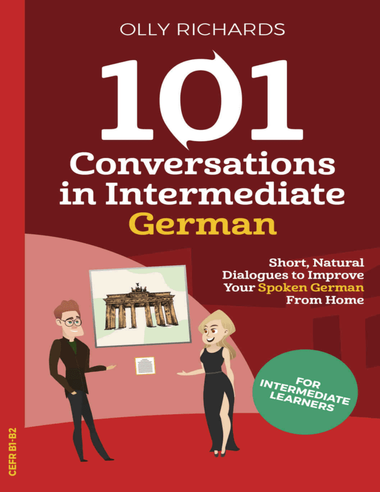 101 Conversations in Intermediate German Book 768x994 1