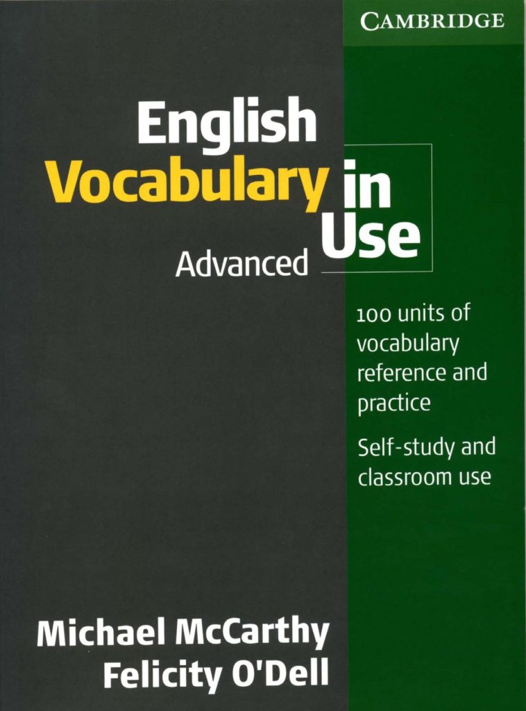 New Edition English Vocabulary In Use Advanced Book
